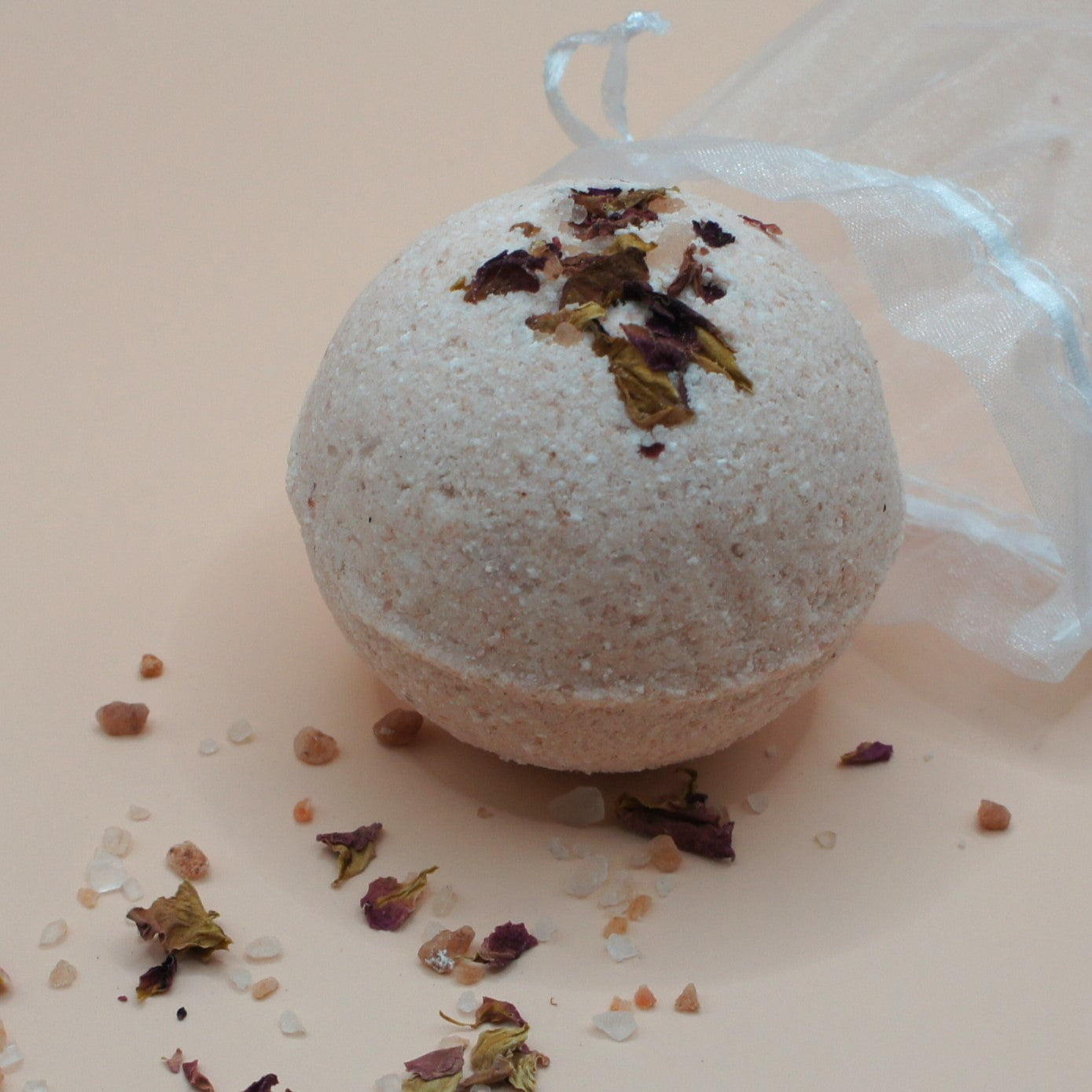 Vanilla Rose | Herbal Bath Bomb