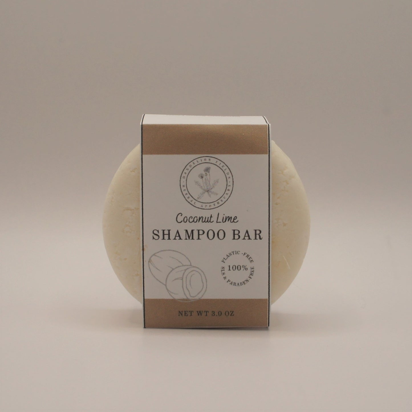 Coconut + Lime Shampoo Bar - Smoothing