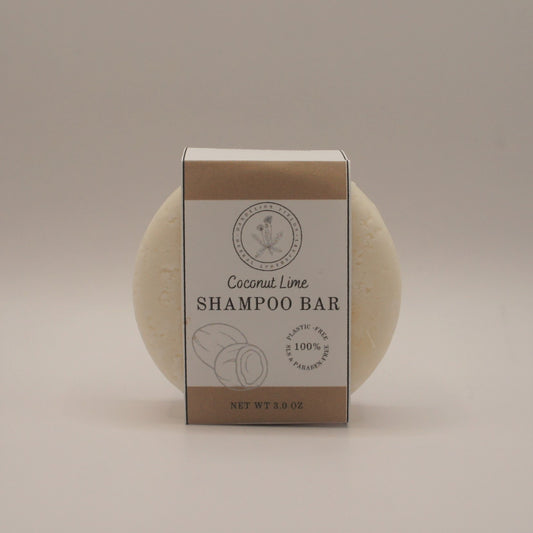 Coconut + Lime Shampoo Bar - Smoothing