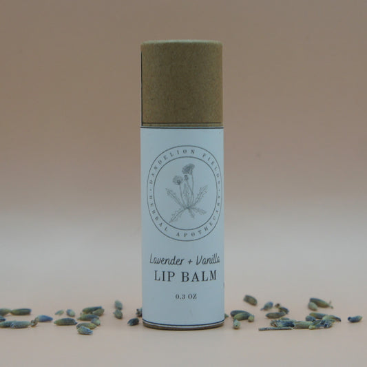 Lavender + Vanilla Lip Balm