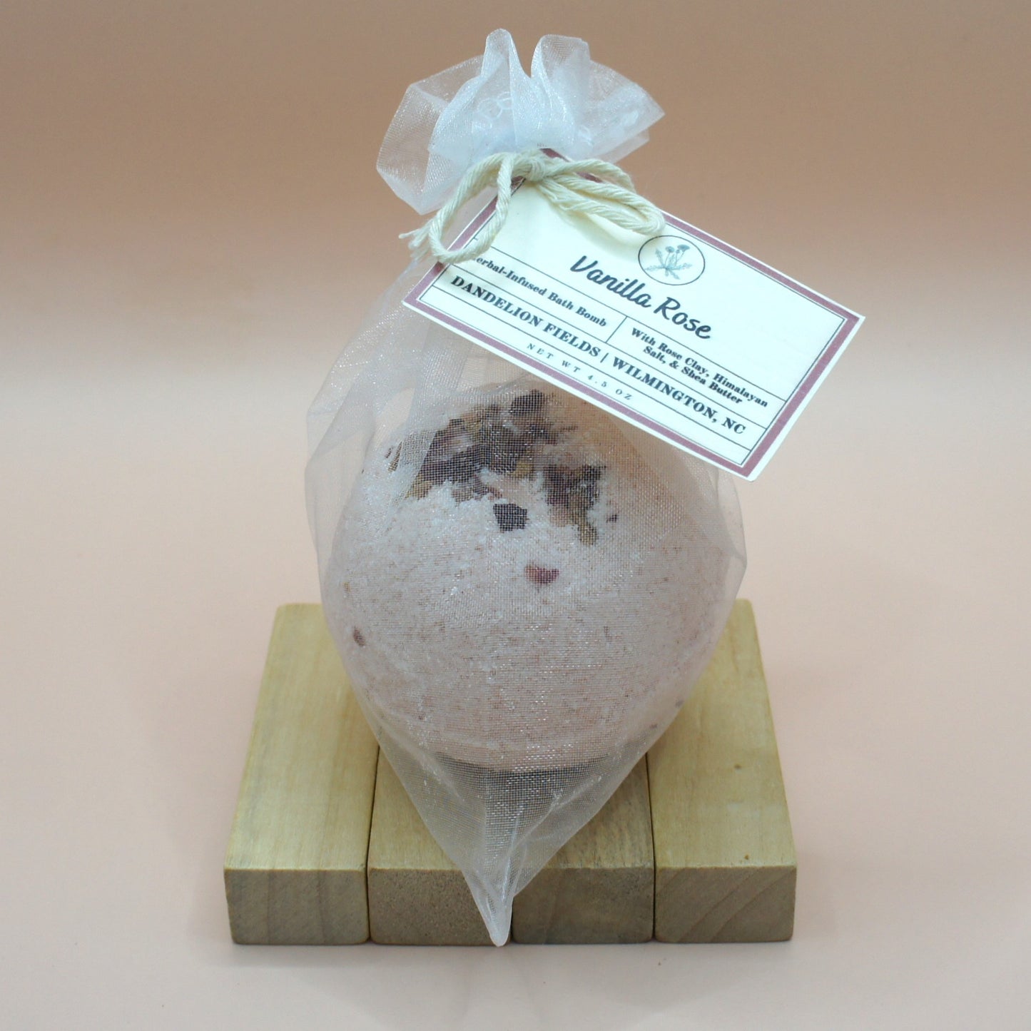 Vanilla Rose | Herbal Bath Bomb